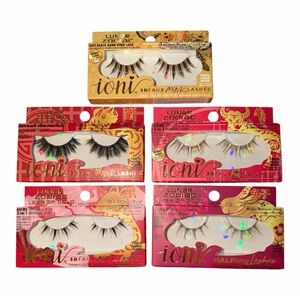 5 Packs Faux Mink Lashes Set